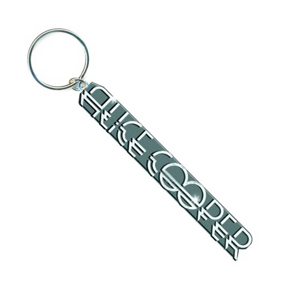 Alice Cooper - Deco Logo Sleutelhanger - Zilverkleurig